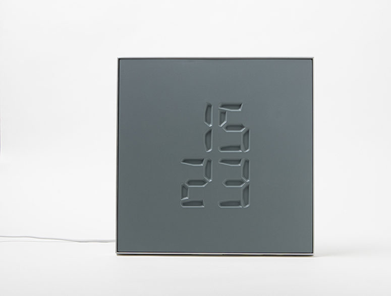 ETCH Clock That Engraves Time In A Sculptural Way