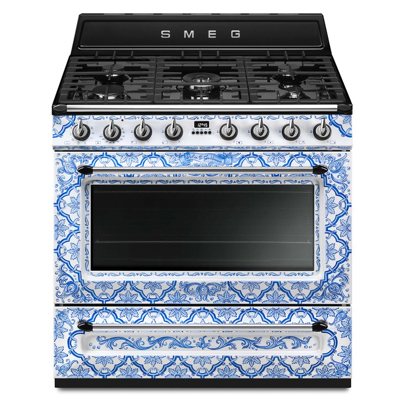 Or rock such a fantastic blue printed cooker.