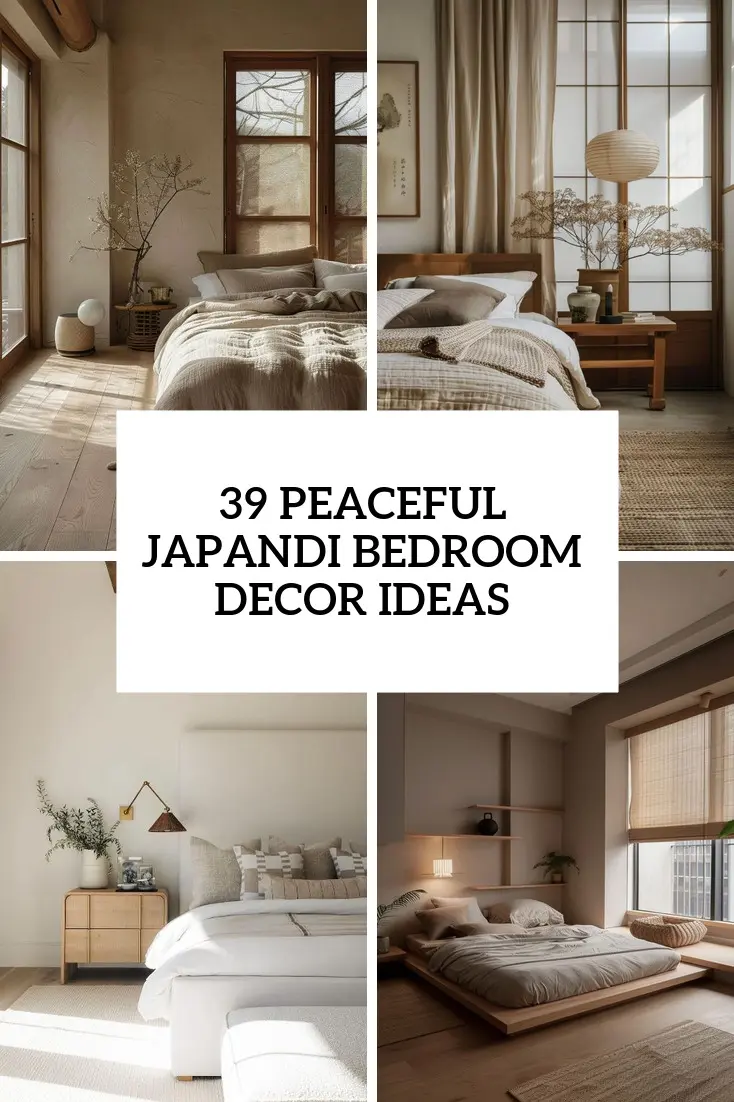 39 Peaceful Japandi Bedroom Decor Ideas