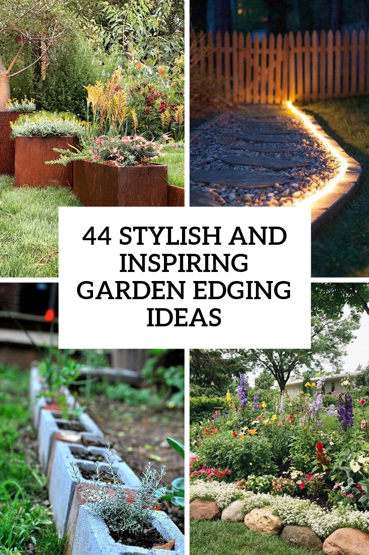 stylish and inspiring garden edging ideas stylish and inspiring garden edging ideas