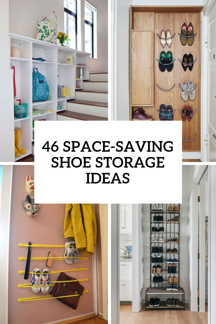 46 Space-Saving Shoe Storage Ideas