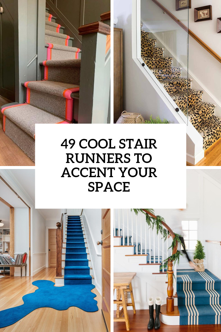 49 Cool Stair Runners To Accent Your Space
