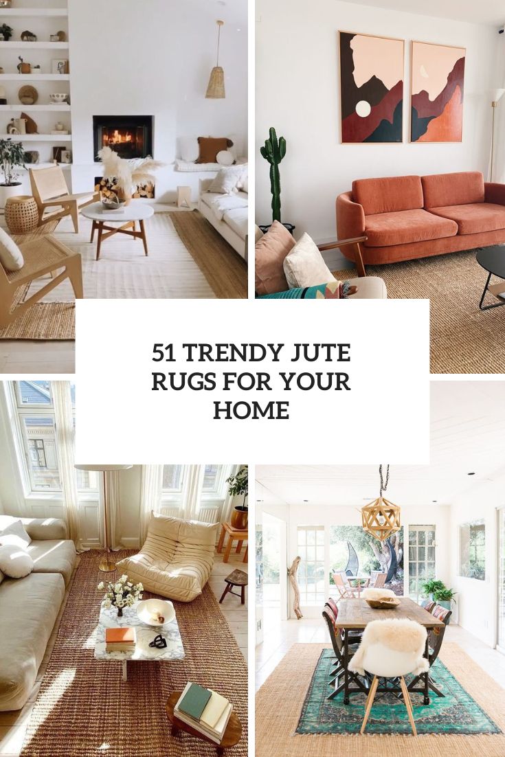 Jute Rugs Guide: 51 Ideas To Use Them For Your Home