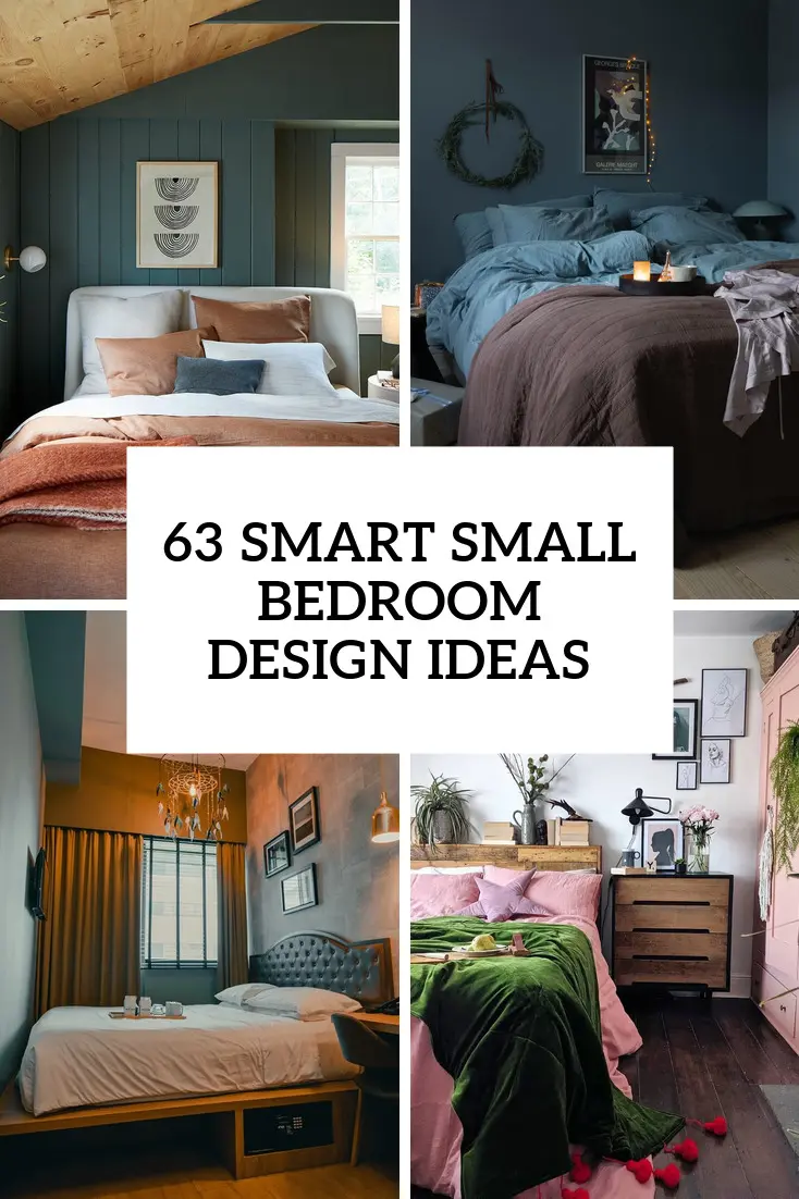 63 Smart Small Bedroom Design Ideas