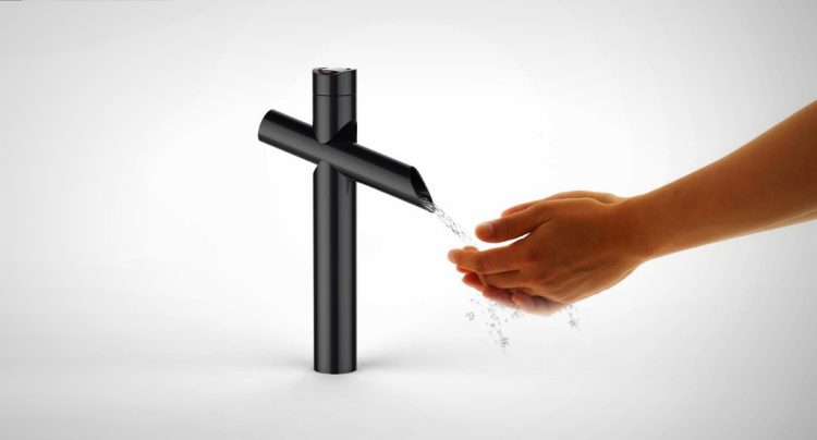 Noah faucet inspired by Japanese fountains (via www.digsdigs.com).